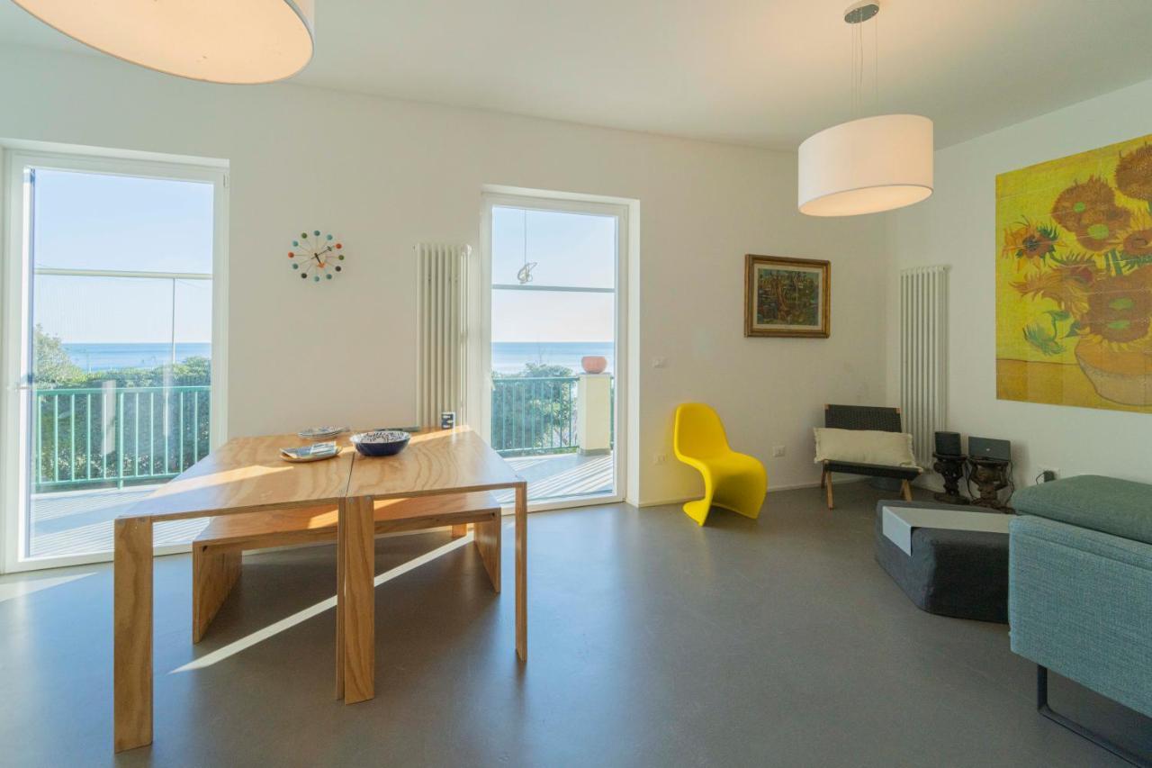 111 - Casa La Secca Vista Mare, 100Metri Dalla Spiaggia E Mare モネーリア エクステリア 写真