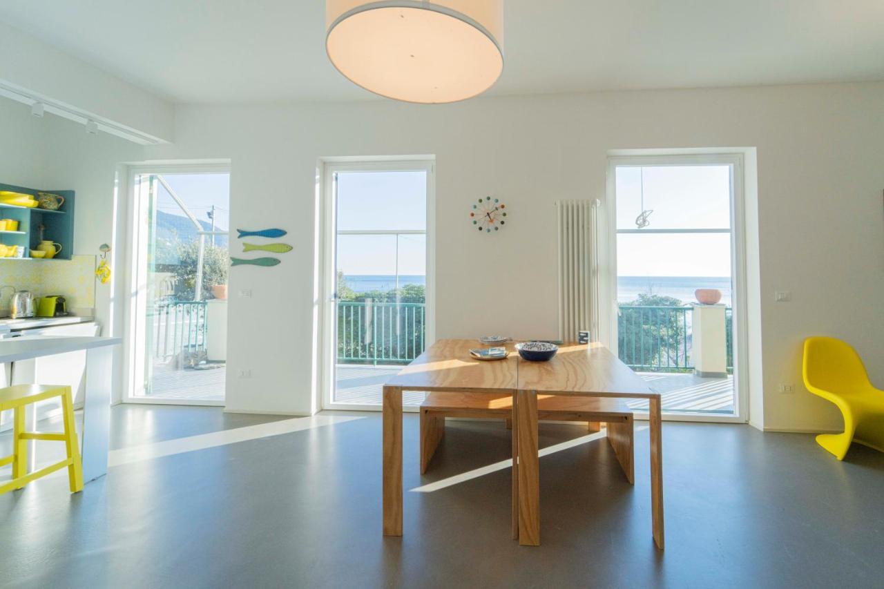 111 - Casa La Secca Vista Mare, 100Metri Dalla Spiaggia E Mare モネーリア エクステリア 写真